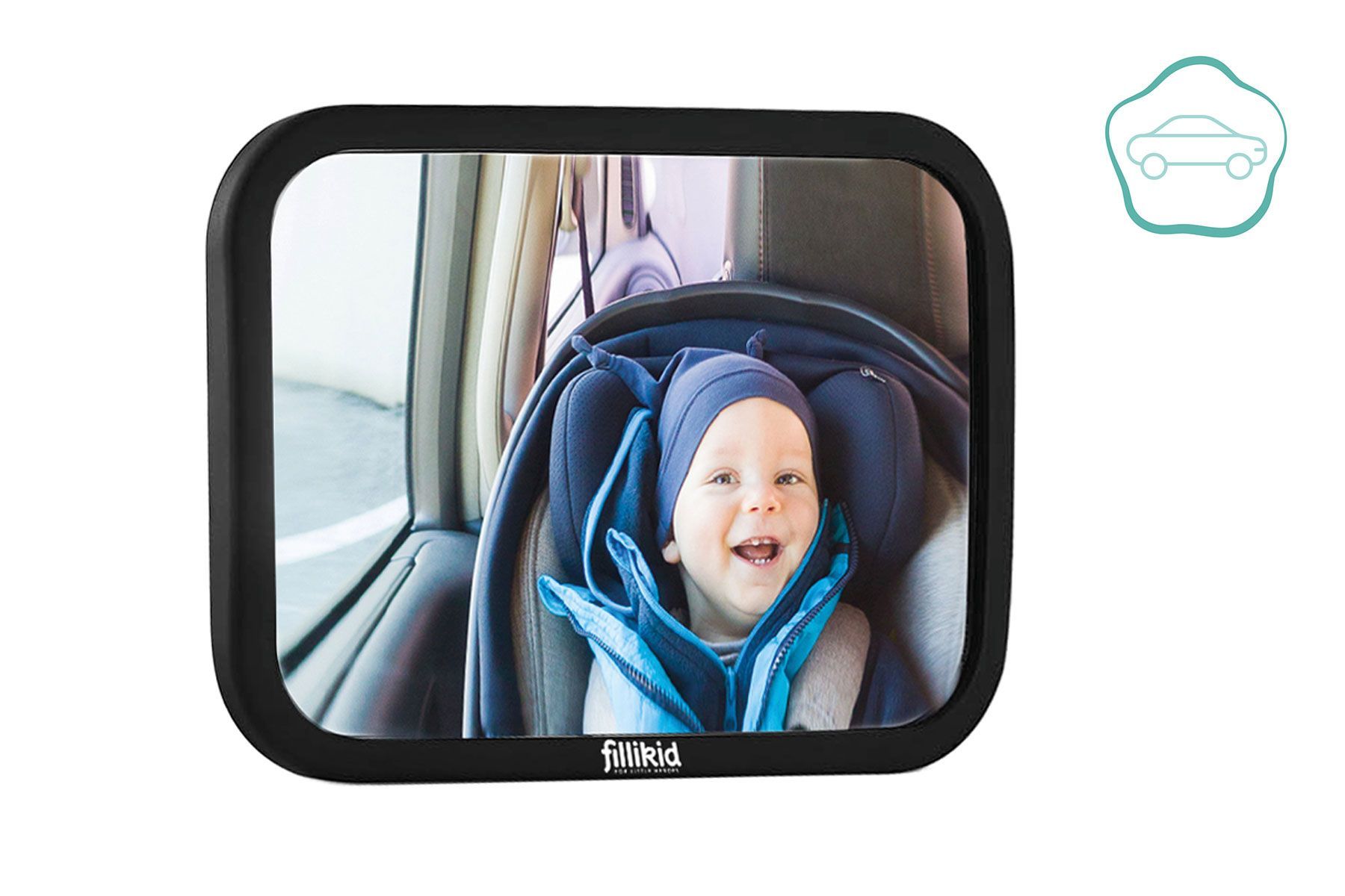 Autospiegel Baby 360° Verstelbaar voor Hoofdsteun Autostoel