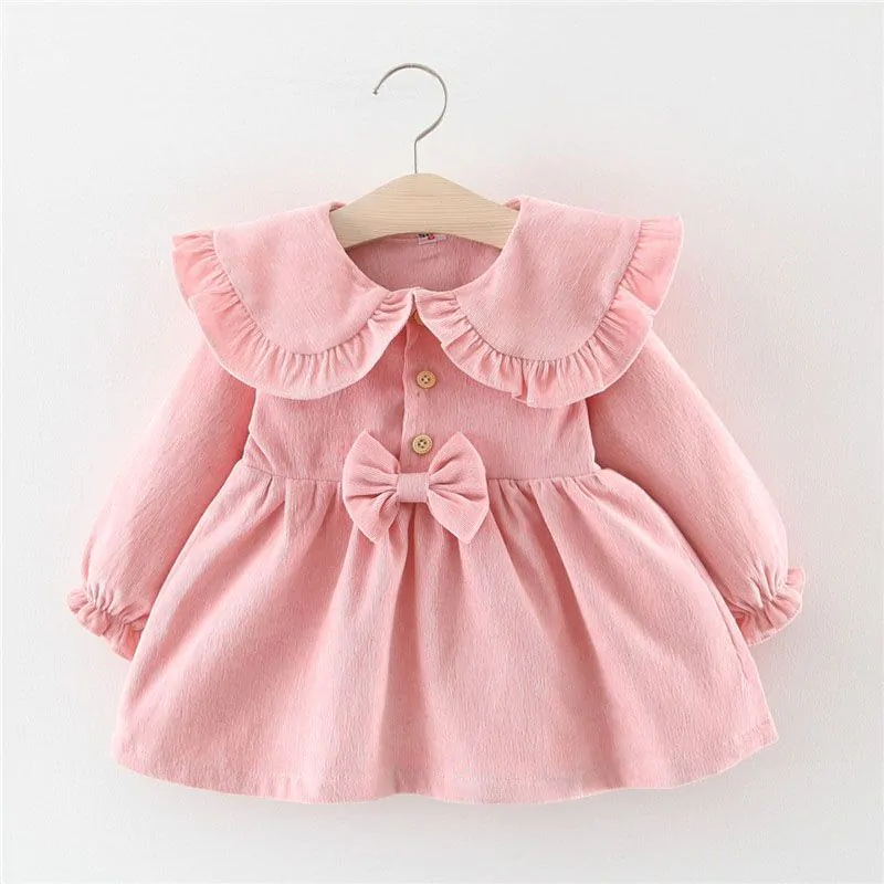 hoofdpijn Emulatie Meyella Baby Garden baby jurk roze chique - Babygarden.nl